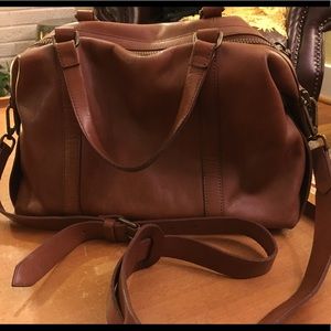 Madewell Glasgow Satchel (English Saddle)